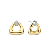 Earrings Ti Sento Milano Woman in Silver Zircone 78034ZY - 78034ZY